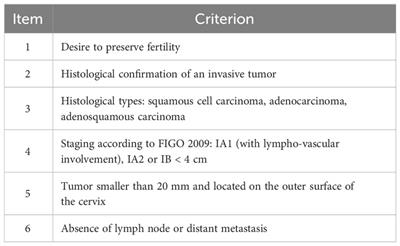 Surgical, oncologic, and obstetric outcomes of radical trachelectomy in early-stage cervical cancer: results from a retrospective cohort study at Brazil National Cancer Institute